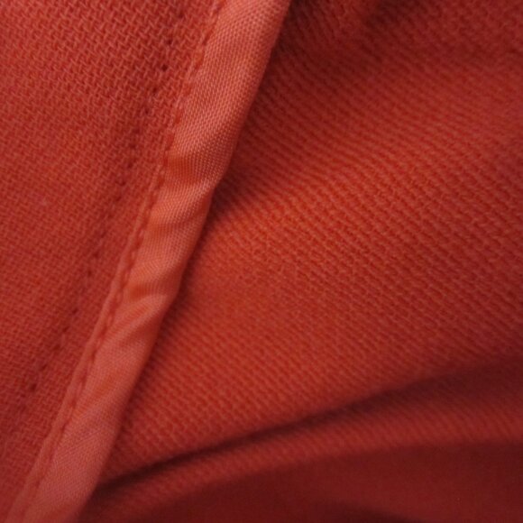 Vtg Hermes Paris Womens 26 Red 100% Wool Slacks Pant Dress Zipper Pockets FLAWS - Picture 9 of 14